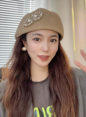 正反两戴前进帽女夏季薄款鸭舌帽