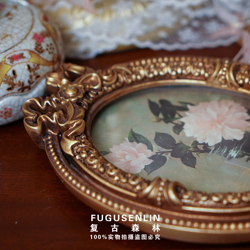 欧式复古vintage浮雕做旧树脂相框画框梳妆镜家居摆件雕花装饰,淘宝优惠券,粉丝福利购,淘宝优惠卷