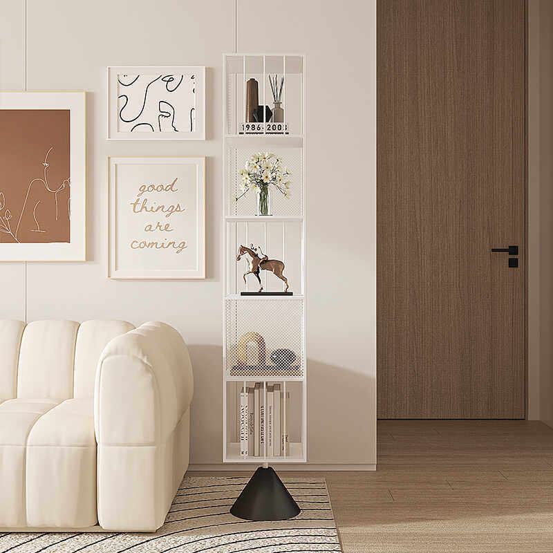 客厅书架落地置物架儿童转角简易卧室电视旁小书柜铁艺玩具收纳架,淘宝优惠券,粉丝福利购,淘宝优惠卷