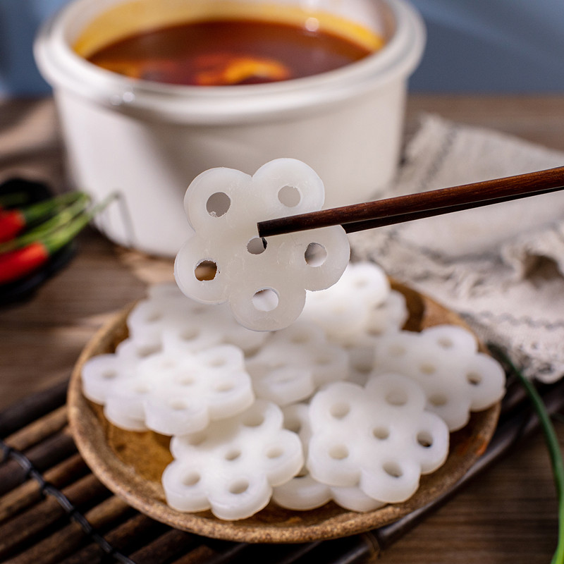 东北鲜土豆粉花型粉藕火锅粉苕粉冒菜麻辣香锅配菜麻辣烫特色食材 - 图2