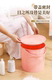 Bathing bucket stool with thick plastic can be seated in kindergarten home bathroom hand-held laundry storage bucket with lid fishing bucket