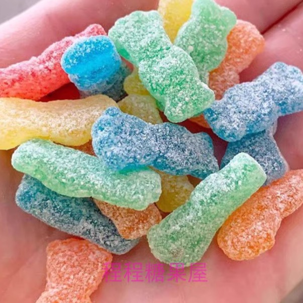 库里同款 美国热门零食 抖音同款 酸粉糖 sour patch 酸爽过瘾a - 图1