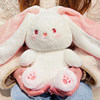 Strawberry transformed into rabbit doll doll
