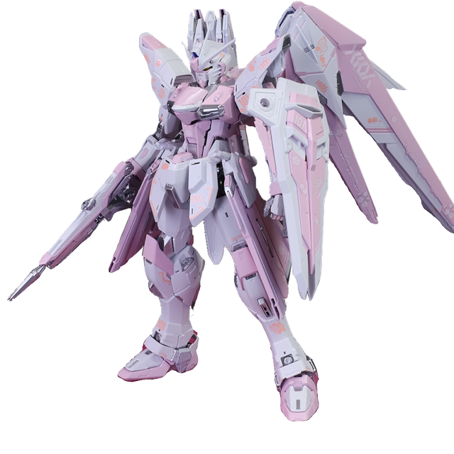 Senju Kai Bandai MG Freedom 2.0 Luoshen Pink Sakura
