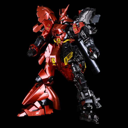 千手万代RG金属红沙扎比 沙煞比 1/144 Sazabi 高达模型男孩礼物 - 图0