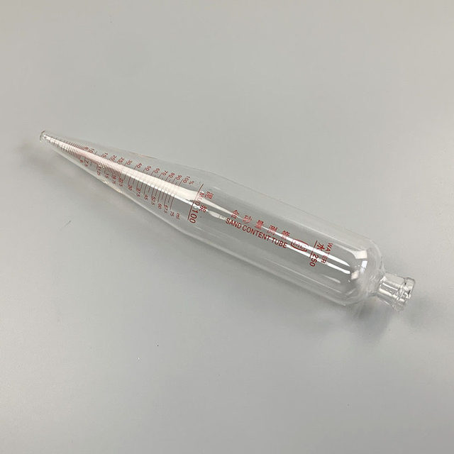 NA-1 Mud Sand Content Tester Glass Bottle Filter