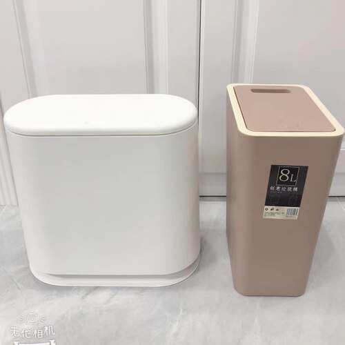 垃圾桶按钮按压式锁扣汽车眼镜盒自锁弹簧卡扣PR-001门锁开关配件 - 图1