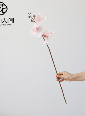 小号万代兰仿真花手感假花家居装饰摆件高级感花艺造景配花蝴蝶兰
