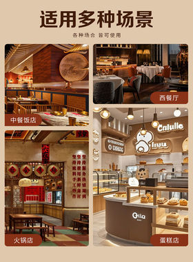 面包房蛋糕店烘焙棉布高顶厨师帽