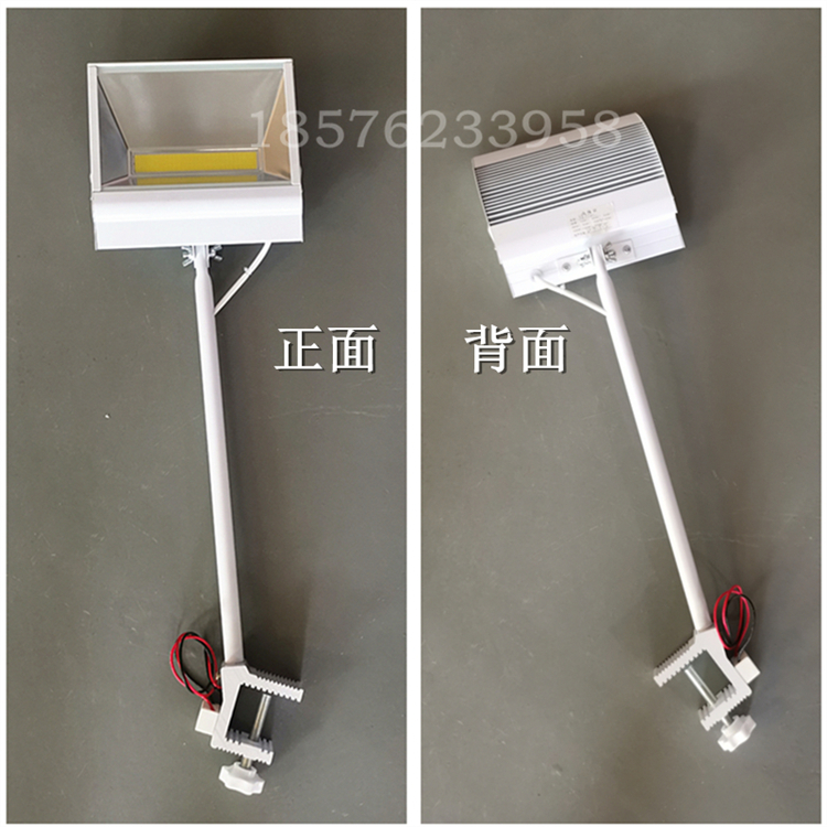 高亮型50W/70WLED铲灯长杆灯展览灯长臂灯具展会广告门头夹子射灯-图1