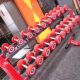 Dumbbells Captain America gym exclusive 50kg pair of 25 30kg professional pure steel PU Captain America dumbbells
