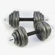Hengda painted dumbbells high quality removable