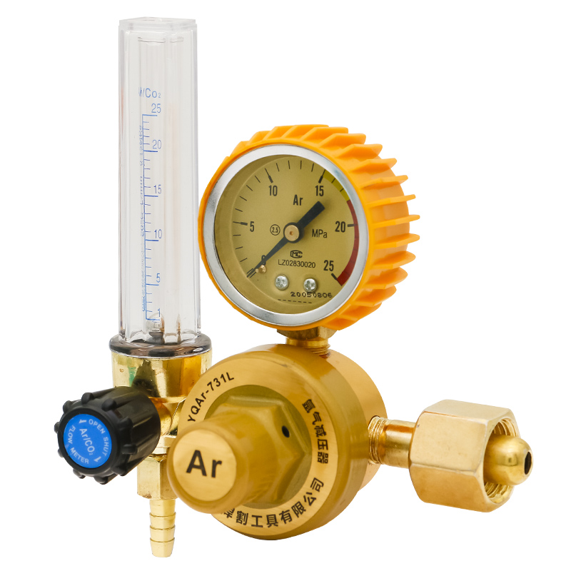 捷信特氩弧焊氩气表减压阀氩弧焊机配件YQAR-731L带流量计减压器 - 图3