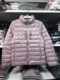 Baleno Women's Simple Thin Down Jacket Warm Slim Cut Goose Down Super Light Jacket Stand Collar 88837906