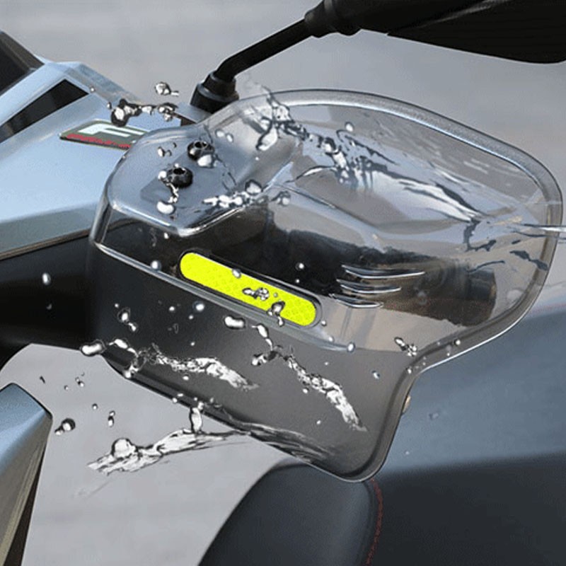 适用新大洲本田NS125la摩托车改装手把前挡风护手罩防风 挡风配件 - 图3