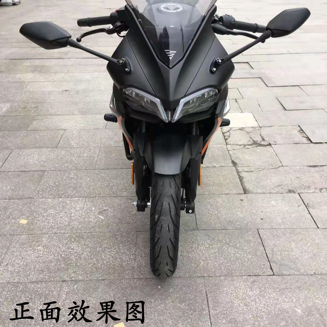 适用于21款无极300RR保险杠LX300GS-B前护杠竞技防摔杠改装保险杠-图2