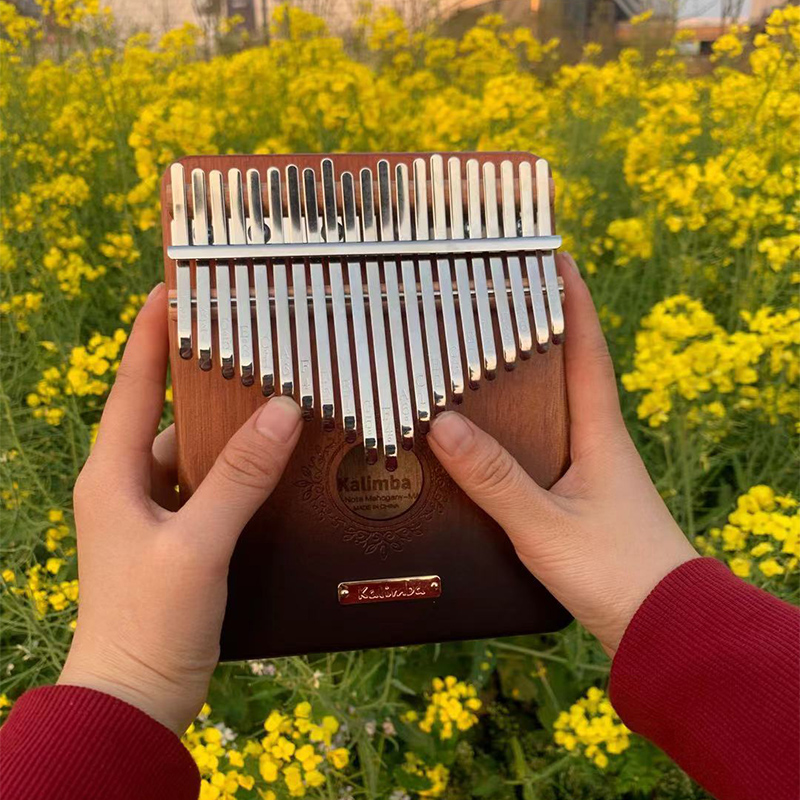 木制琴盒卡林巴kalimba拇指琴儿童手指琴初学简单17音21箱板式,淘宝优惠券,粉丝福利购,淘宝优惠卷