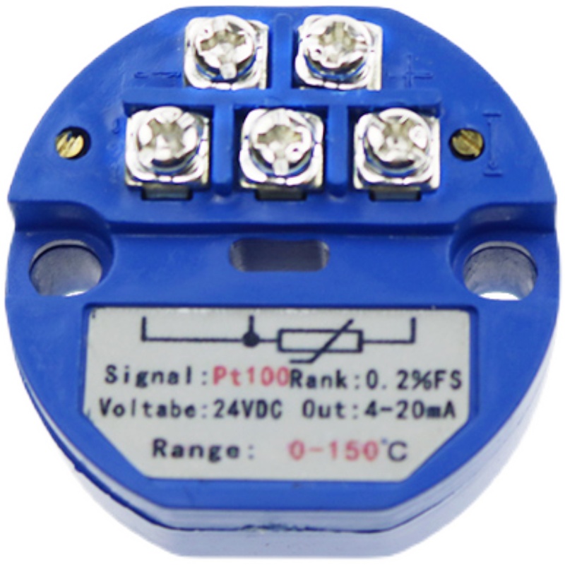 PT100温度变送器模块4-20mA热电阻0-5V10V电流PT1000热电偶K模块-图3