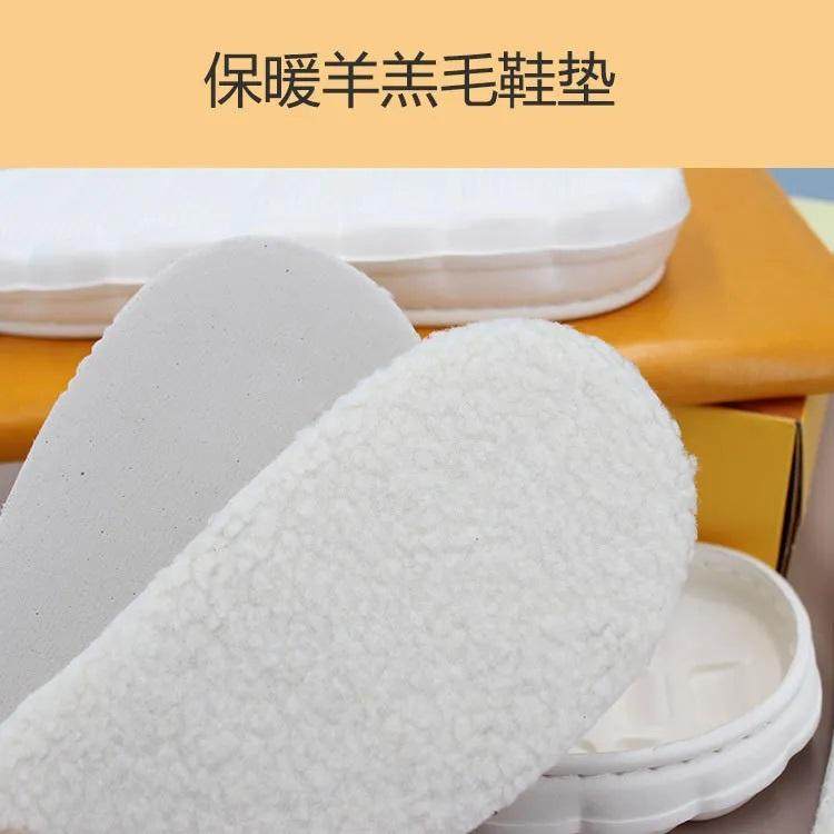 买1送1 孺子牛官方正品新款云朵踩屎感鞋底男女通用钩鞋居家保暖,淘宝优惠券,粉丝福利购,淘宝优惠卷