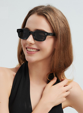 保罗雷朋官网欧美风墨镜复古宽窄小框方形米钉太阳镜2025新款男痞