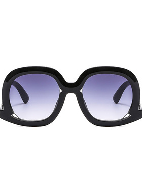 保罗雷朋官网2025新款欧美时尚潮流女款防晒太阳镜大框不规则镜架