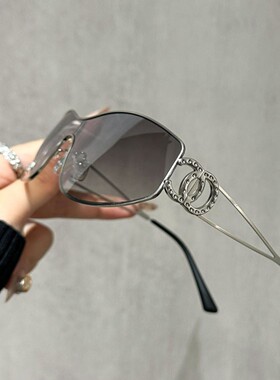 保罗雷朋官网2025新款墨镜女潮时髦高级感y2k千禧风辣妹渐茶金属