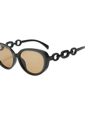 保罗雷朋官网欧美个性锁链太阳镜女网红街拍猫眼墨镜女太阳眼镜跨