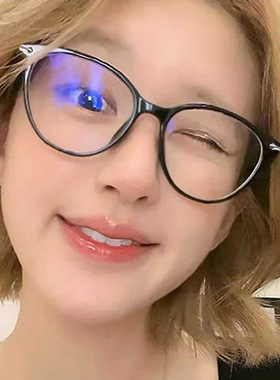 保罗雷朋官网赵露思同款眼镜2025新款TR90防蓝光平光镜超轻韩系素