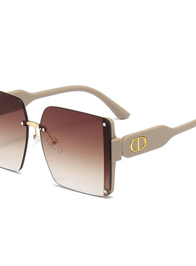 保罗雷朋官网2024新款抖音网红瘦脸太阳镜防紫外线方框韩版墨镜时