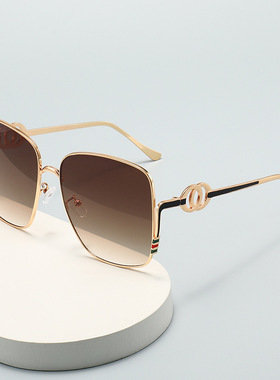 保罗雷朋官网26新款G家金属大方框太阳镜女大牌平替ins小红书明星