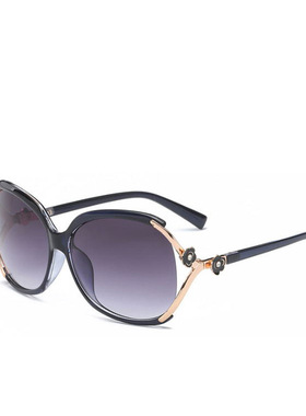 保罗雷朋官网女士太阳镜山茶花镂空玫瑰花墨镜潮大框眼镜2025新款