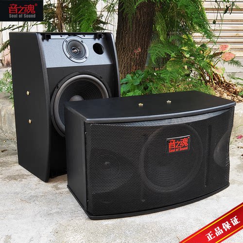热销10/12寸KTV音箱发烧全频壁挂家庭影院舞台卡包K歌重低音音响 - 图0
