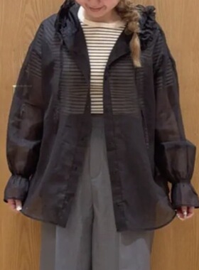 sm2黑色防晒外套 国内现货