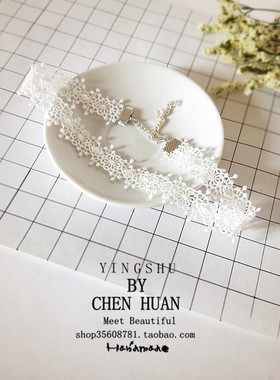 choker白色蕾丝项圈脖子锁骨链