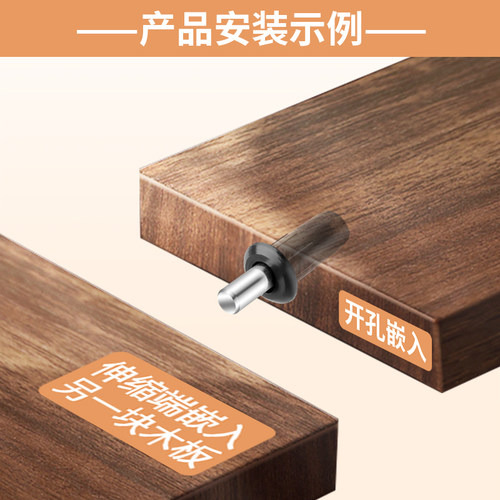 弹簧中轴家具连接件柜门配件门销弹簧隔板销塑料伸缩上下门轴配件 - 图0