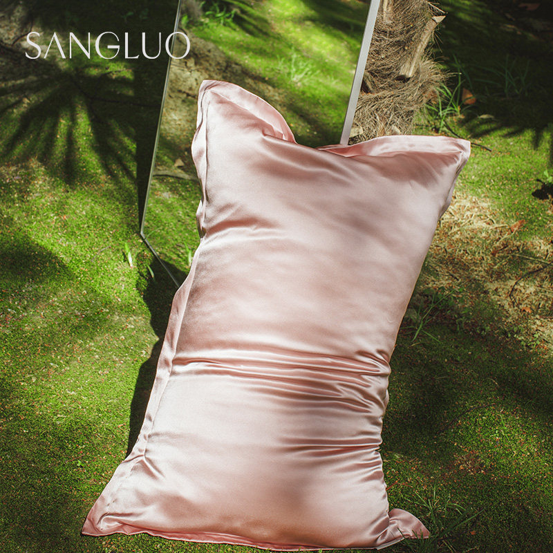 双面真丝枕套玻尿酸美容枕巾SANGLUO桑罗单人100%桑蚕丝绸礼物,淘宝优惠券,粉丝福利购,淘宝优惠卷