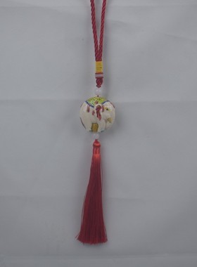 家居装饰品客厅大象挂件陶瓷工艺品石湾公仔壁挂车挂包挂  吉祥物