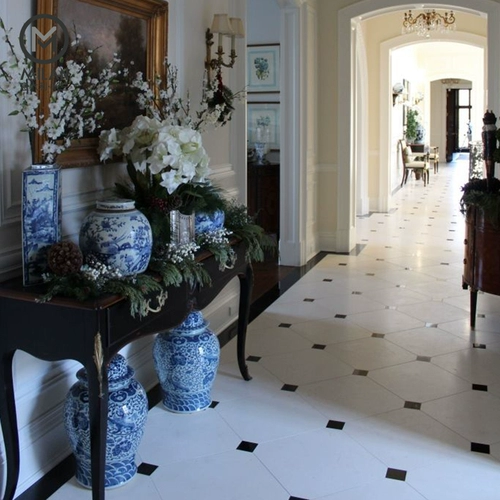 Французская восьмиугольная антикварная мозаика для ванной комнаты, кухни, балкона, входа, плитка, фон, стена, нескользящая плитка для пола