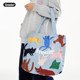 FREEIN original cat print design canvas bag