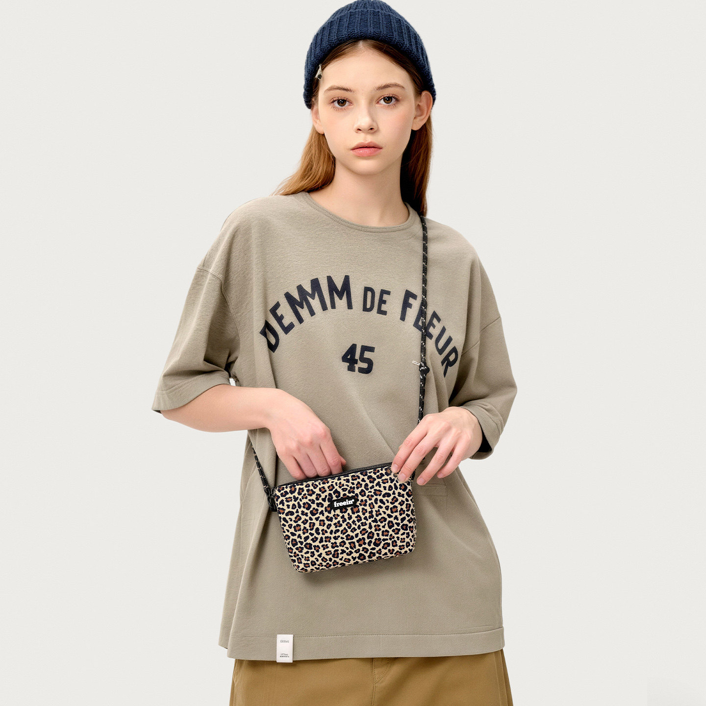 Ultra-light leopard print carry-on bag, good-looking and easy to carry