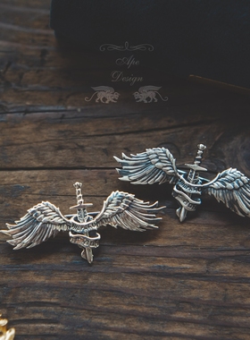 天使之刃拔出925原创设计礼物