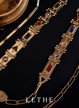 柳白猿女巴黎风格choker项链