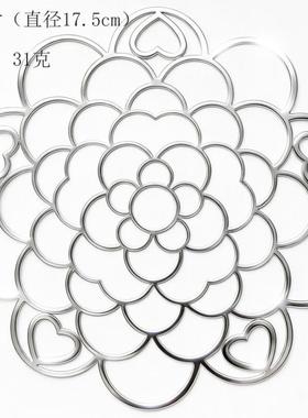 现代简约铁艺造型插花烤漆铁艺造型工艺品礼品插花辅助器