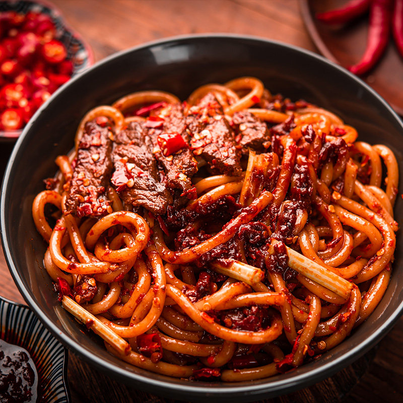 王小疆新疆炒米粉米线正宗爆辣拌粉抖音同款地方美食4袋装含酱料,淘宝优惠券,粉丝福利购,淘宝优惠卷