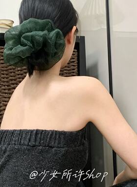 氧气森林波点韩系ins风大肠发圈