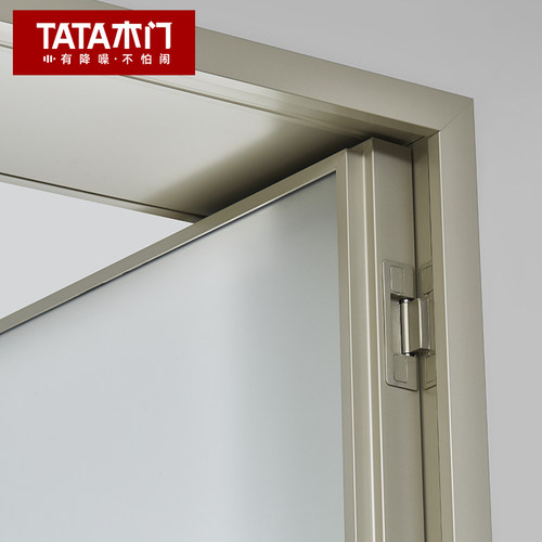 TATA木门 卫生间门阳台门玻璃门厨房门铝合金外平内开门LBWP01-P - 图3