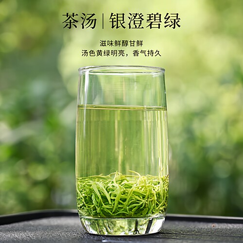 蒙顶甘露特级绿茶2026新茶四川雅安跃华蒙顶山茶叶毛峰毛尖礼盒装 - 图2