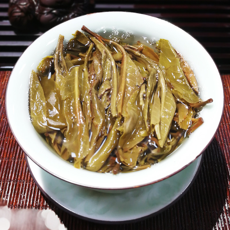 云南普洱茶西双版纳生早春生普茶土特产小吃品质潽洱生茶