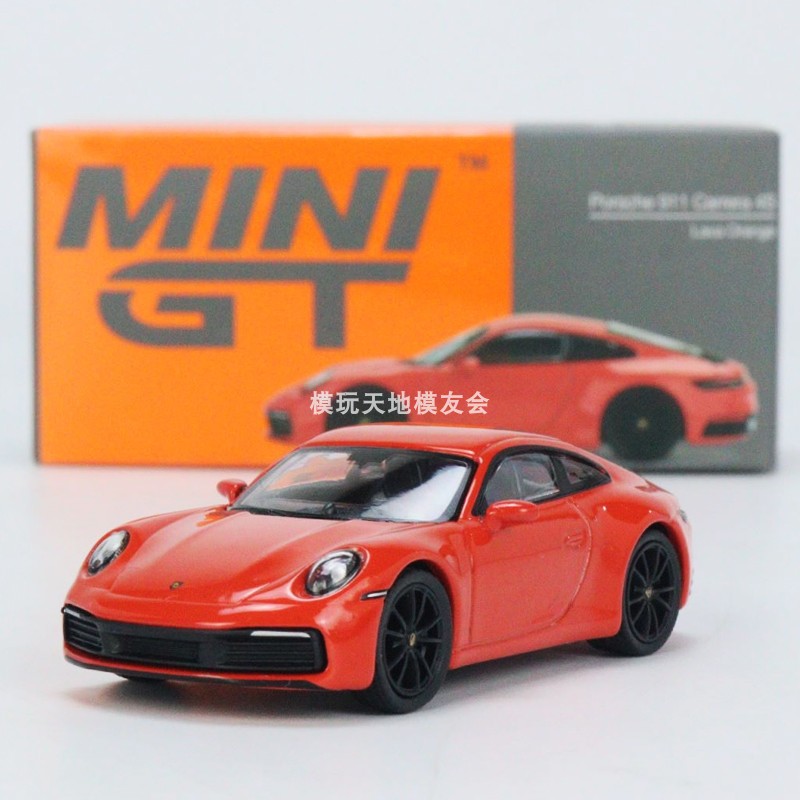 MINIGT现货1:64合金车模保时捷911卡雷拉GT2 GT3 Taycan 344 380# - 图1