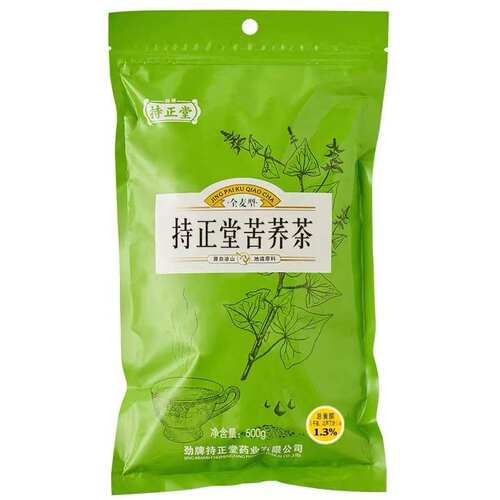 湖北黄石大冶劲牌持正堂苦荞茶500g一斤袋装散装罐装大凉山全麦 - 图2